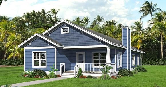 Country, Farmhouse, Ranch, Traditional House Plan 40859 with 3 Beds, 2 Baths Elevation