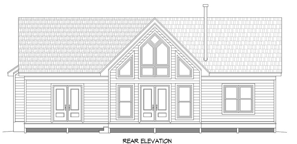 Ranch, Traditional Plan with 1368 Sq. Ft., 3 Bedrooms, 2 Bathrooms Picture 5