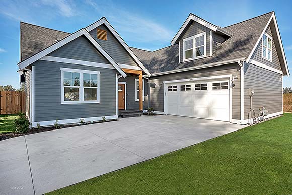 Craftsman, Traditional House Plan 40937 with 3 Beds, 2 Baths, 2 Car Garage Elevation