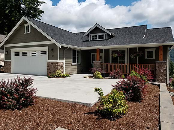 Craftsman, Traditional House Plan 40950 with 3 Beds, 3 Baths, 2 Car Garage Elevation