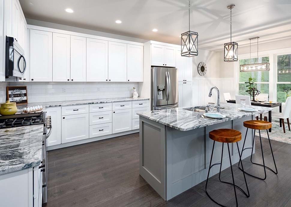 Contemporary Plan with 2116 Sq. Ft., 3 Bedrooms, 3 Bathrooms, 2 Car Garage Picture 8