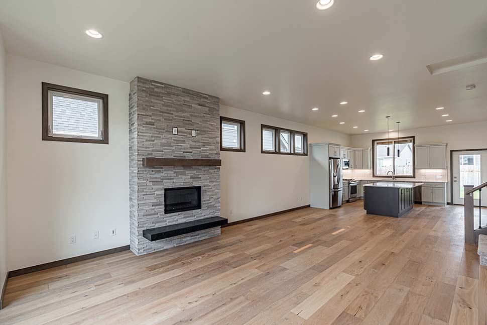 Contemporary Plan with 2034 Sq. Ft., 3 Bedrooms, 3 Bathrooms, 2 Car Garage Picture 10