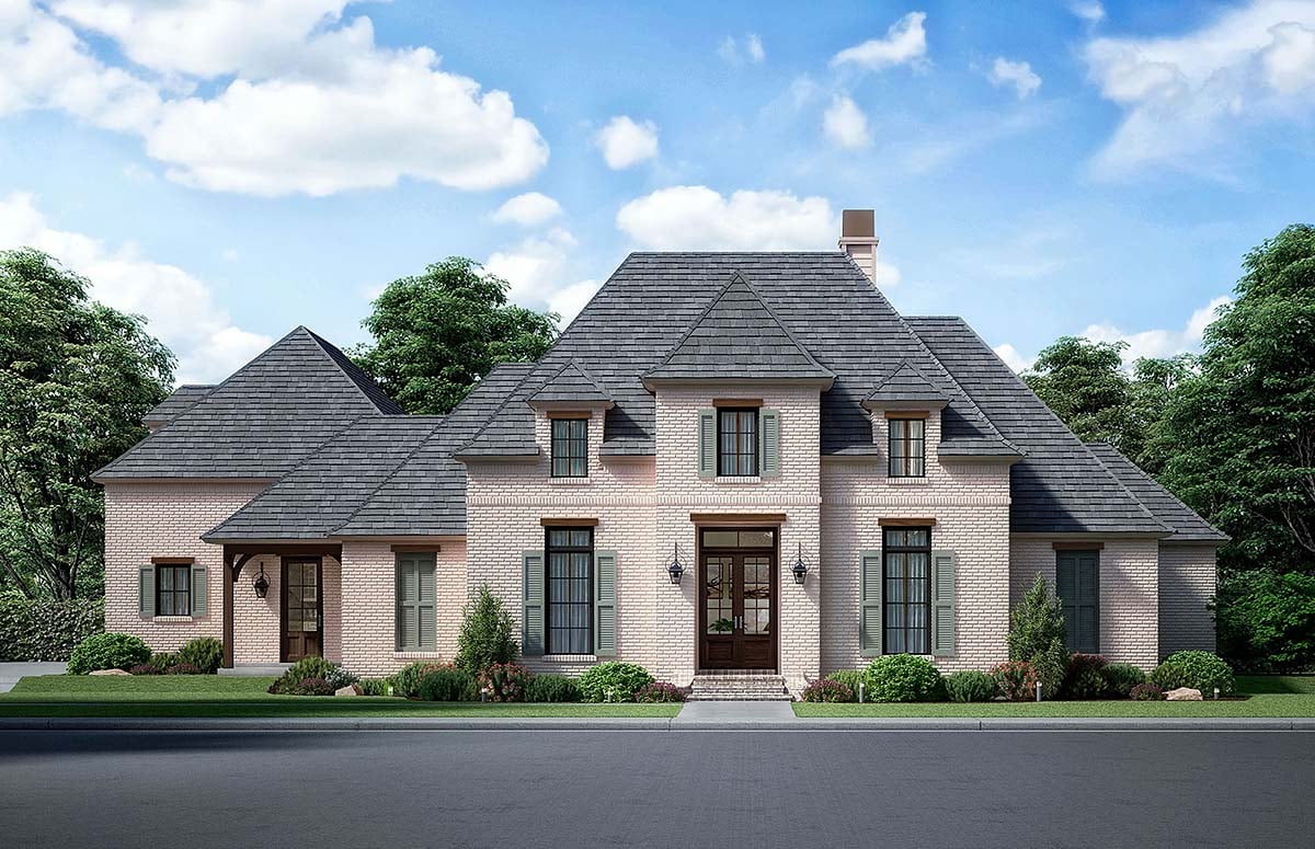 House Plan 41414 French Country Style