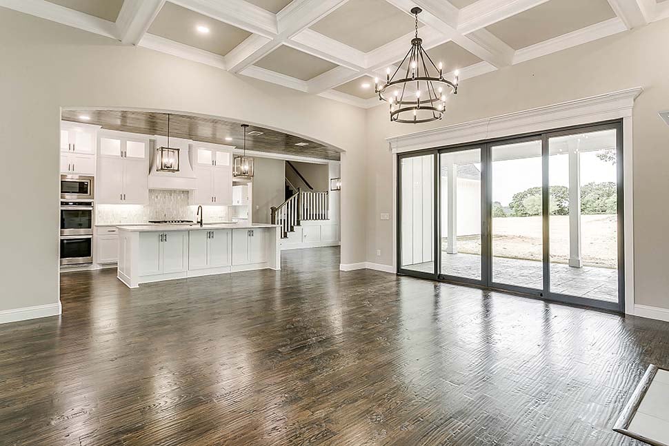 Country, Farmhouse Plan with 2546 Sq. Ft., 4 Bedrooms, 3 Bathrooms, 3 Car Garage Picture 8