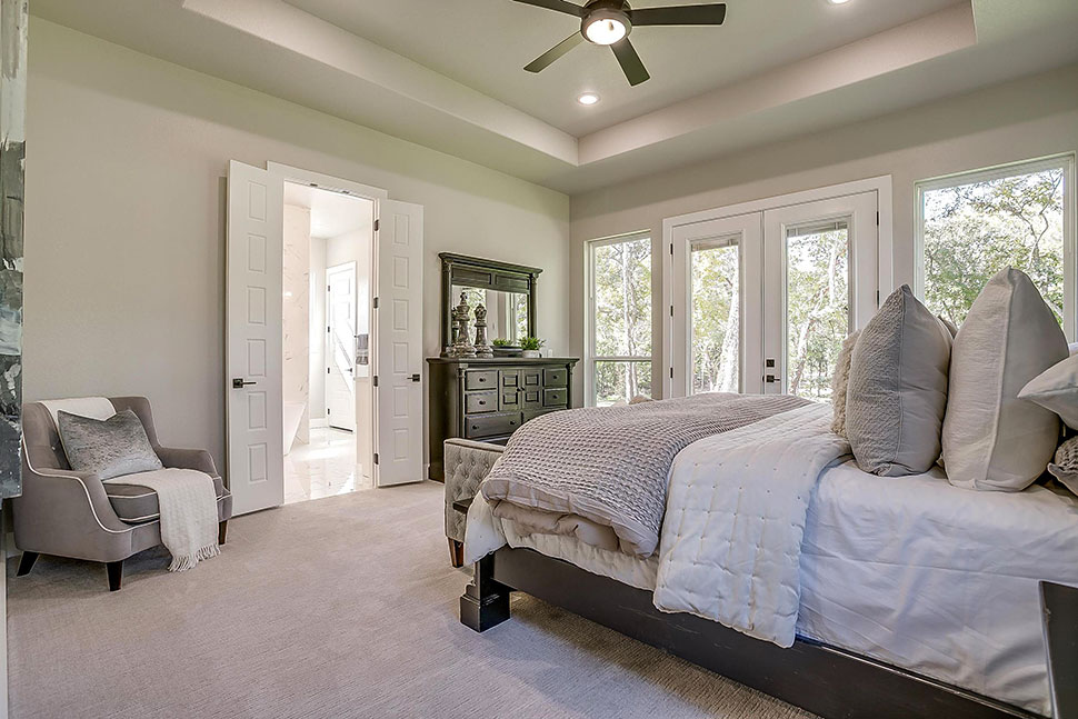 Acadian, Southern Plan with 2979 Sq. Ft., 4 Bedrooms, 3 Bathrooms, 3 Car Garage Picture 22