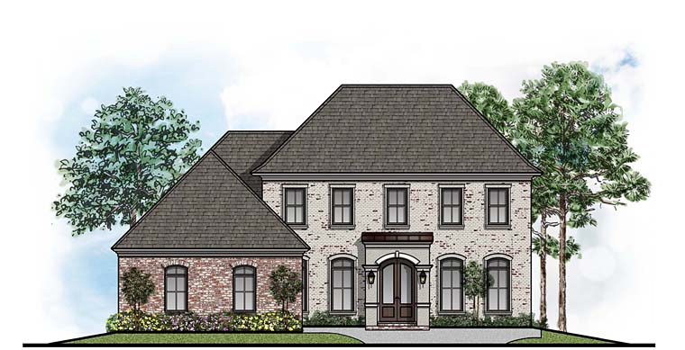 House Plan 41642 - Traditional Style with 3613 Sq Ft, 4 Bed, 4 Ba ...
