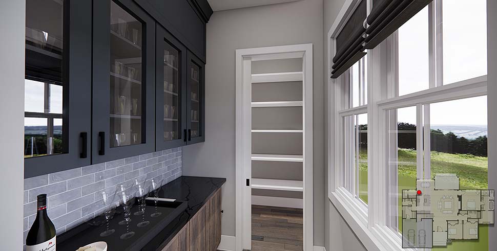 Country, Farmhouse Plan with 2137 Sq. Ft., 3 Bedrooms, 3 Bathrooms, 2 Car Garage Picture 14