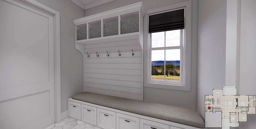 Country, Traditional Plan with 2120 Sq. Ft., 3 Bedrooms, 3 Bathrooms, 2 Car Garage Picture 19