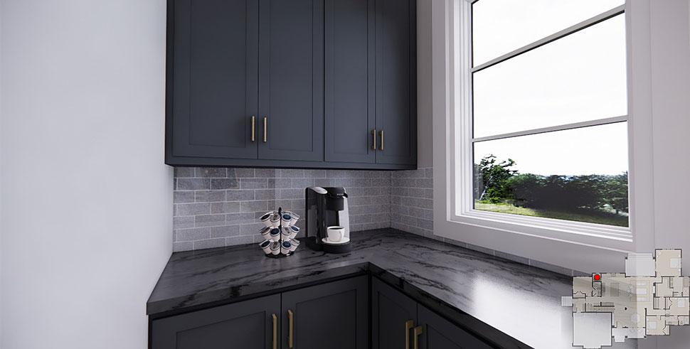 Farmhouse Plan with 2336 Sq. Ft., 4 Bedrooms, 3 Bathrooms, 2 Car Garage Picture 23