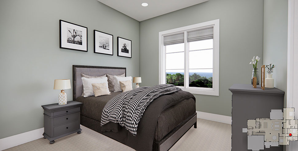 Farmhouse Plan with 2336 Sq. Ft., 4 Bedrooms, 3 Bathrooms, 2 Car Garage Picture 32