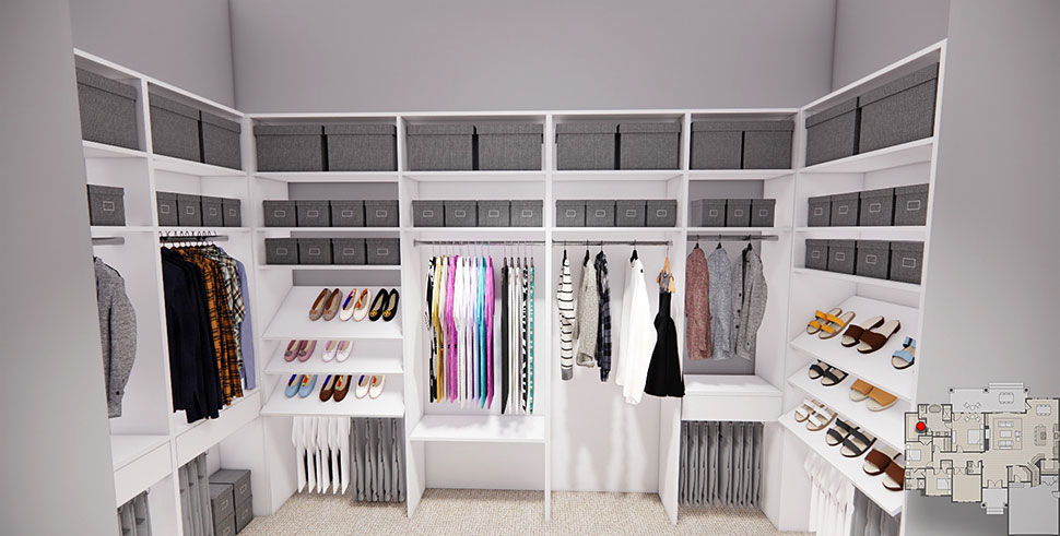 Farmhouse, Traditional Plan with 2277 Sq. Ft., 3 Bedrooms, 3 Bathrooms, 2 Car Garage Picture 27