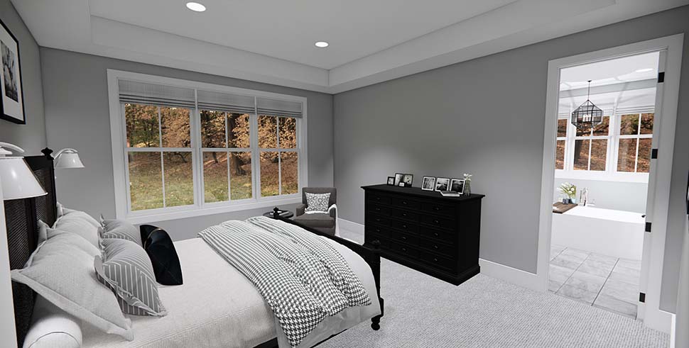 Contemporary, Farmhouse, New American Plan with 2176 Sq. Ft., 2 Bedrooms, 3 Bathrooms, 3 Car Garage Picture 11