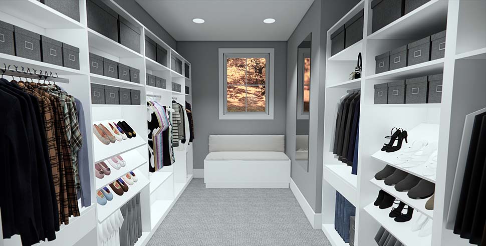 Contemporary, Farmhouse, New American Plan with 2176 Sq. Ft., 2 Bedrooms, 3 Bathrooms, 3 Car Garage Picture 16