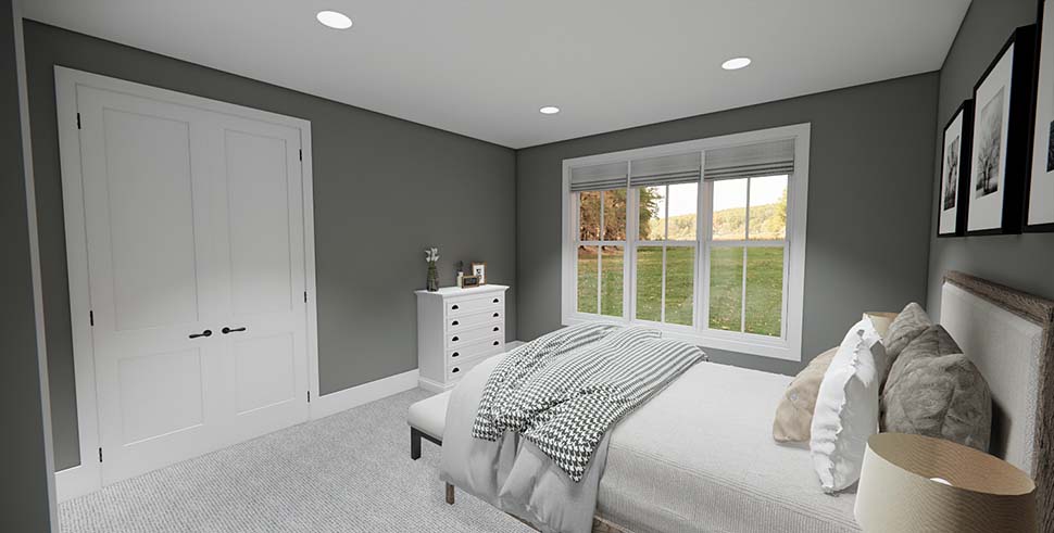 Contemporary, Farmhouse, New American Plan with 2176 Sq. Ft., 2 Bedrooms, 3 Bathrooms, 3 Car Garage Picture 17