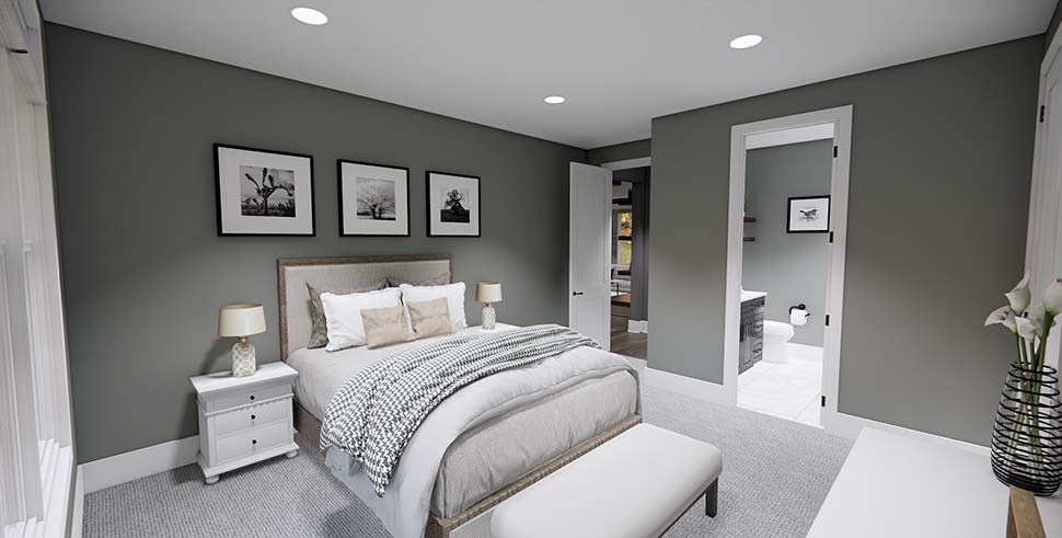 Contemporary, Farmhouse, New American Plan with 2176 Sq. Ft., 2 Bedrooms, 3 Bathrooms, 3 Car Garage Picture 18