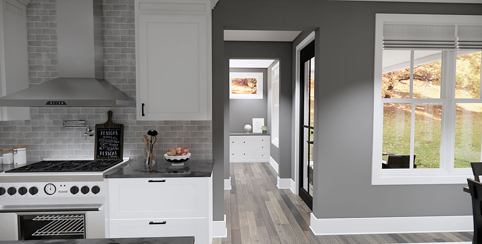 Contemporary, Farmhouse, New American Plan with 2176 Sq. Ft., 2 Bedrooms, 3 Bathrooms, 3 Car Garage Picture 27