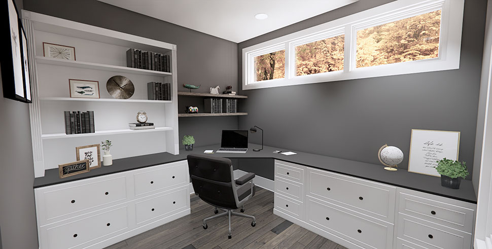 Contemporary, Farmhouse, New American Plan with 2176 Sq. Ft., 2 Bedrooms, 3 Bathrooms, 3 Car Garage Picture 28