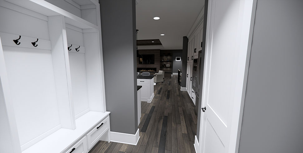 Contemporary, Farmhouse, New American Plan with 2176 Sq. Ft., 2 Bedrooms, 3 Bathrooms, 3 Car Garage Picture 37