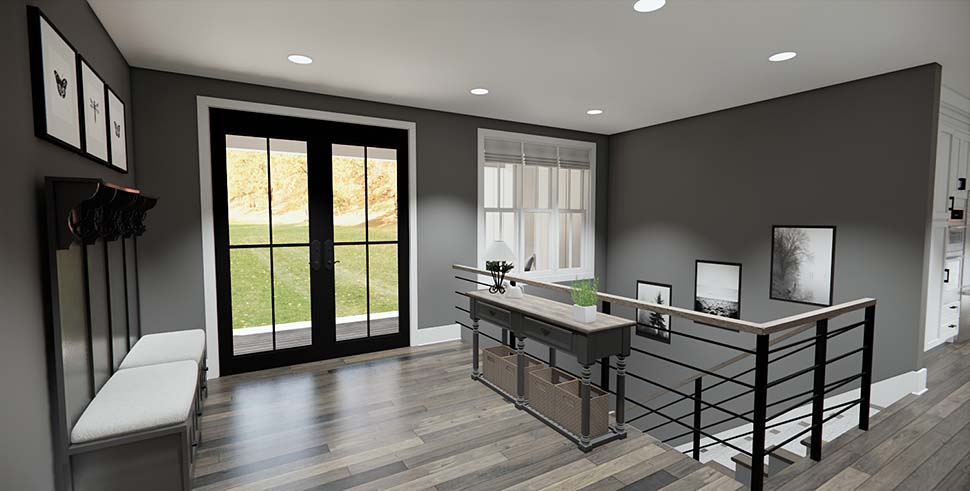 Contemporary, Farmhouse, New American Plan with 2176 Sq. Ft., 2 Bedrooms, 3 Bathrooms, 3 Car Garage Picture 8