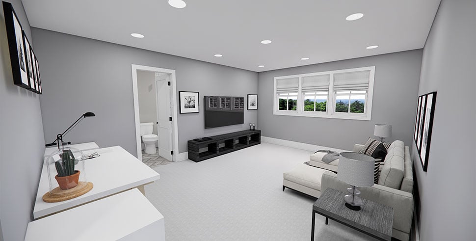 Cottage, Country, Farmhouse, Traditional Plan with 2419 Sq. Ft., 3 Bedrooms, 4 Bathrooms, 2 Car Garage Picture 35