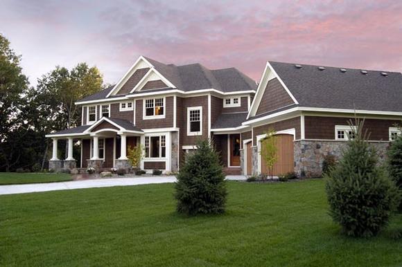 Colonial, European, Traditional House Plan 42121 with 3 Beds, 3 Baths, 3 Car Garage Elevation