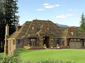 Plan Number 42645 - 3052 Square Feet