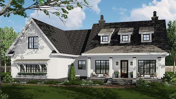Country, Craftsman, Farmhouse, Traditional House Plan 42695 with 3 Beds, 3 Baths, 2 Car Garage Elevation