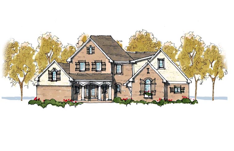 House Plan 42807 - Traditional Style with 3739 Sq Ft, 3 Bed, 3 Ba ...