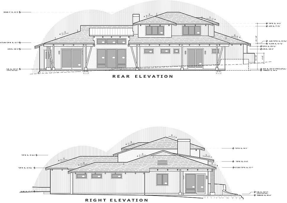 Contemporary, Modern Plan with 2979 Sq. Ft., 3 Bedrooms, 3 Bathrooms, 3 Car Garage Picture 43