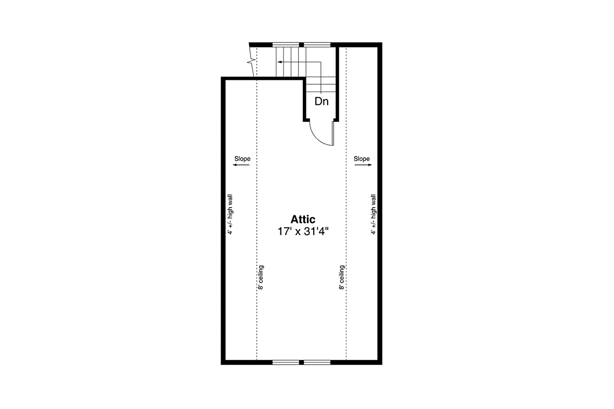 garage-plan-43731-2-car-garage-traditional-style