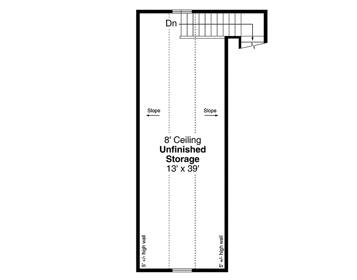 Garage Plan 43760 2 Car Garage Traditional Style garage-plan-43760-2-car-garage-traditional-style