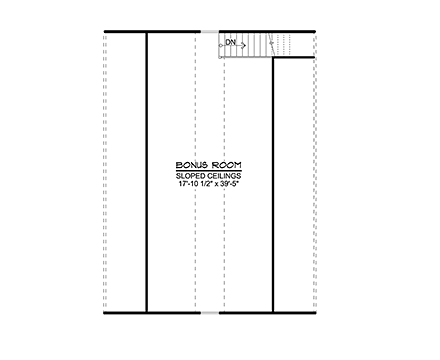 Country, Traditional 2 Car Garage Apartment Plan 43904 Second Level Plan