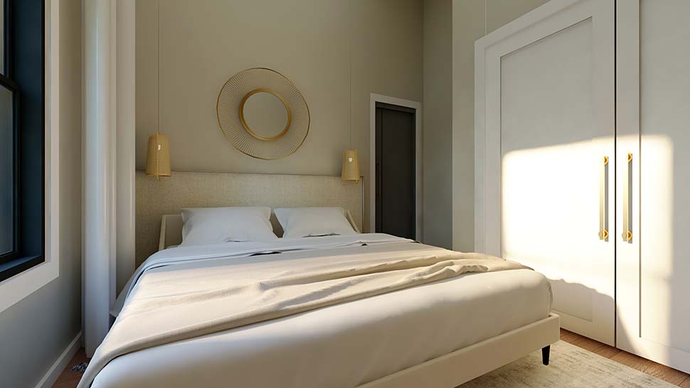 Barndominium, Country, Ranch Plan with 896 Sq. Ft., 2 Bedrooms, 1 Bathrooms, 2 Car Garage Picture 11