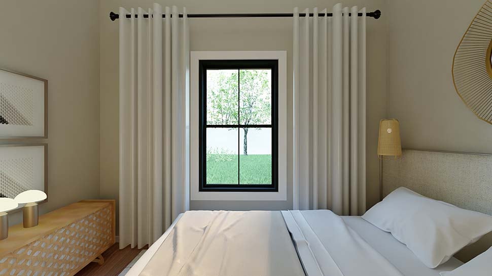 Barndominium, Country, Ranch Plan with 896 Sq. Ft., 2 Bedrooms, 1 Bathrooms, 2 Car Garage Picture 12