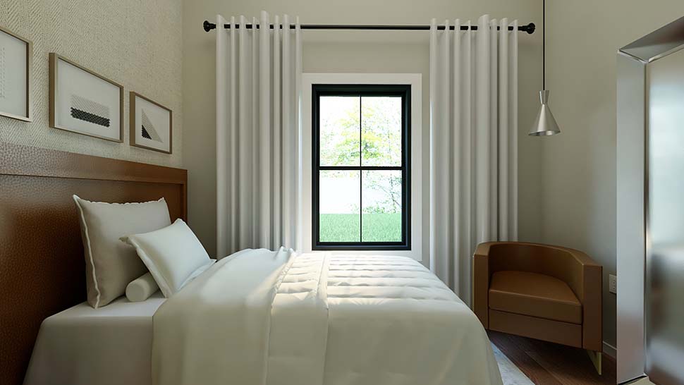 Barndominium, Country, Ranch Plan with 896 Sq. Ft., 2 Bedrooms, 1 Bathrooms, 2 Car Garage Picture 14