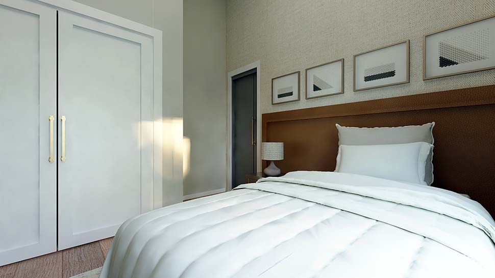 Barndominium, Country, Ranch Plan with 896 Sq. Ft., 2 Bedrooms, 1 Bathrooms, 2 Car Garage Picture 15