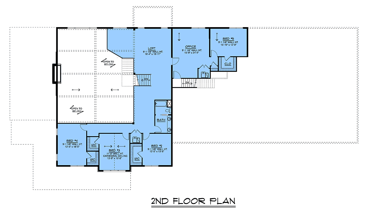 House Plan 43955 - Country Style with 6218 Sq Ft, 5 Bed, 3 Bath, |  COOLhouseplans.com, image size:1200x691