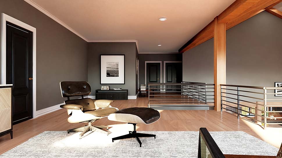 Barndominium, Country Plan with 6218 Sq. Ft., 5 Bedrooms, 4 Bathrooms, 5 Car Garage Picture 13