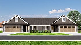 Plan Number 43983 - 3230 Square Feet