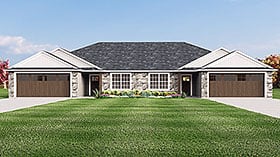 Plan Number 43986 - 2762 Square Feet