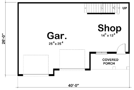 Farmhouse, Traditional 2 Car Garage Plan 44149 First Level Plan