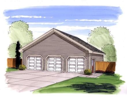 Garage Plan 44166