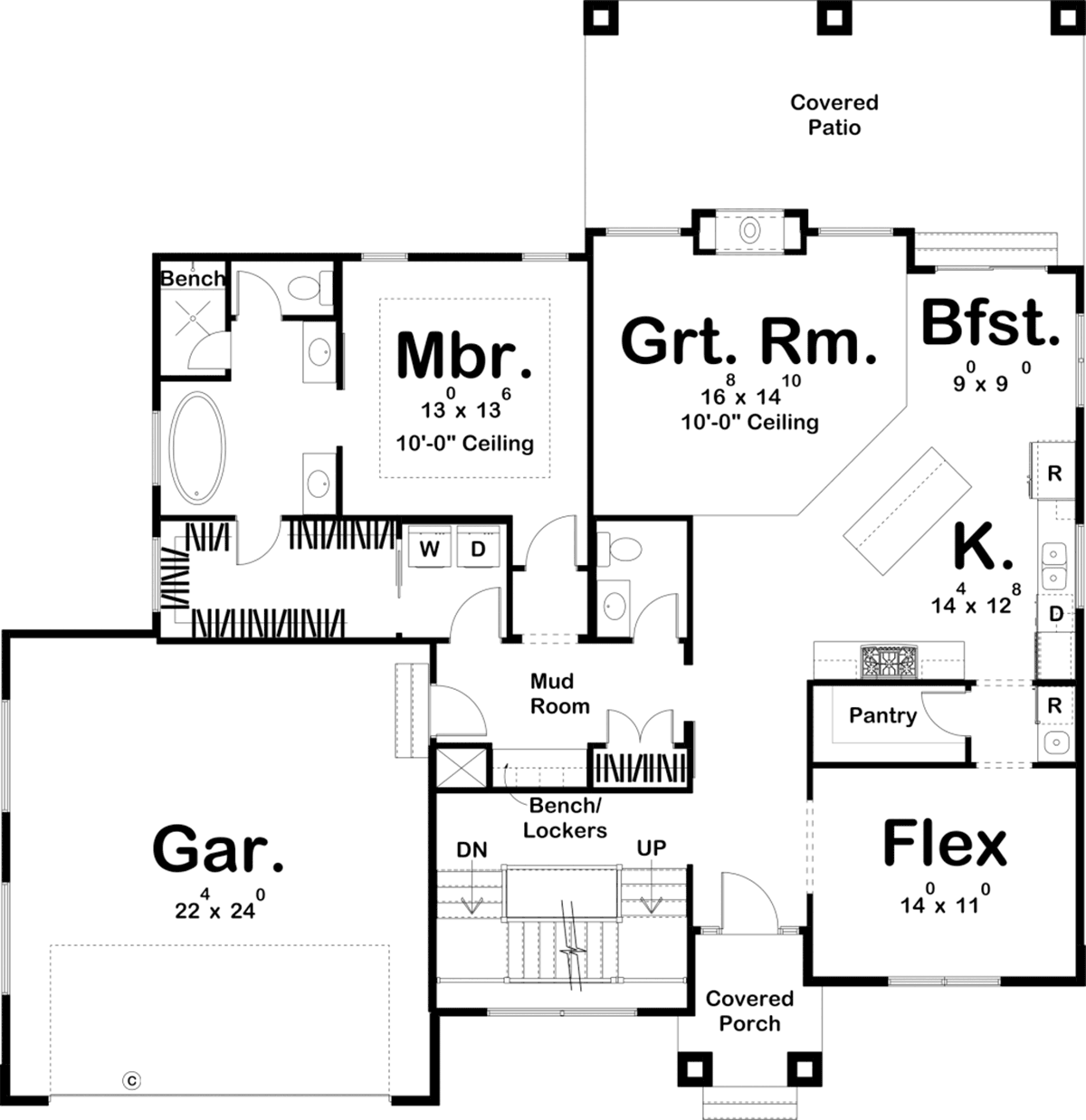 Modern House Plans - Modern Floor Plans - Modern Home Plans