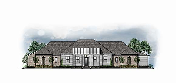 Country, European, Southern, Southwest, Traditional House Plan 44330 with 4 Beds, 4 Baths, 3 Car Garage Elevation
