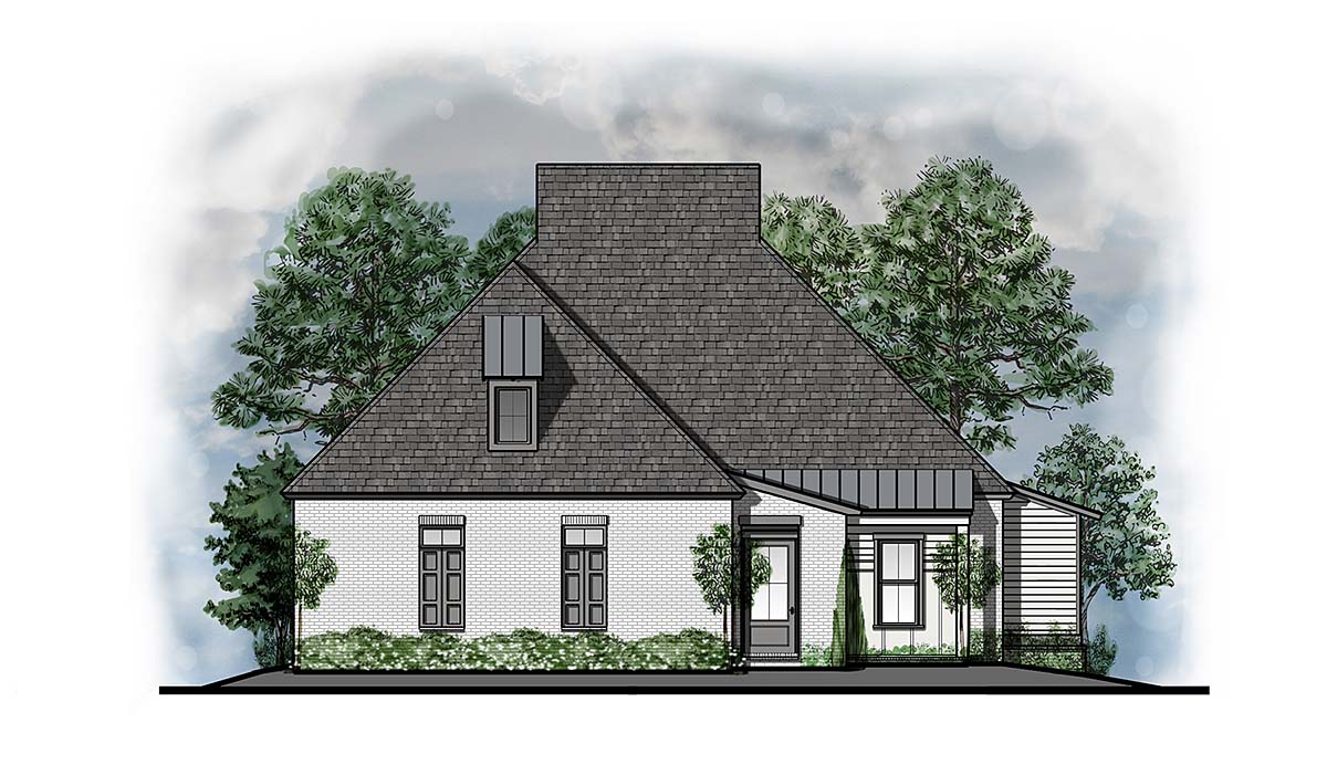 Country, Farmhouse, Southern, Southwest, Traditional House Plan 44332 with 3 Beds, 4 Baths, 3 Car Garage Elevation