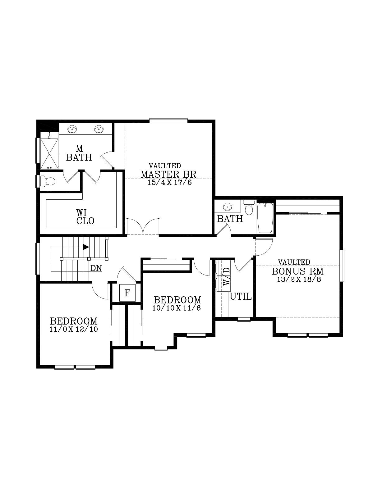 House Plan 44632 Traditional Style with 2408 Sq Ft, 3 Bed, 2 Ba