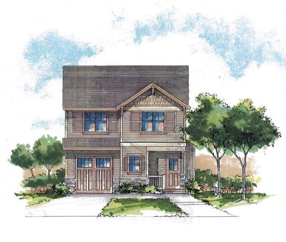 Country, Craftsman, Farmhouse, Southern, Traditional House Plan 44682 with 3 Beds, 3 Baths, 1 Car Garage Elevation