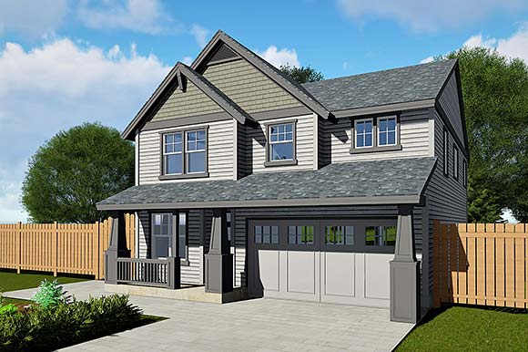Country, Farmhouse, Southern, Traditional House Plan 44694 with 5 Beds, 3 Baths, 2 Car Garage Elevation