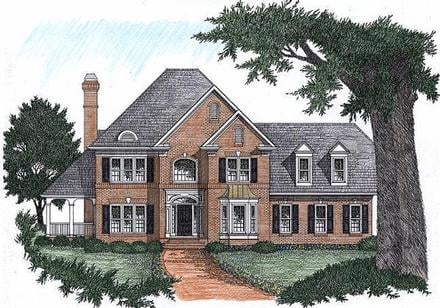 Plan Number 45845 - 2968 Square Feet