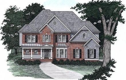 Plan Number 45846 - 3038 Square Feet